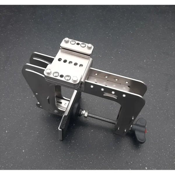 KED Klemmhalter 7cm Klemmweite für KedFlex Geberstange inkl.Montageplatte