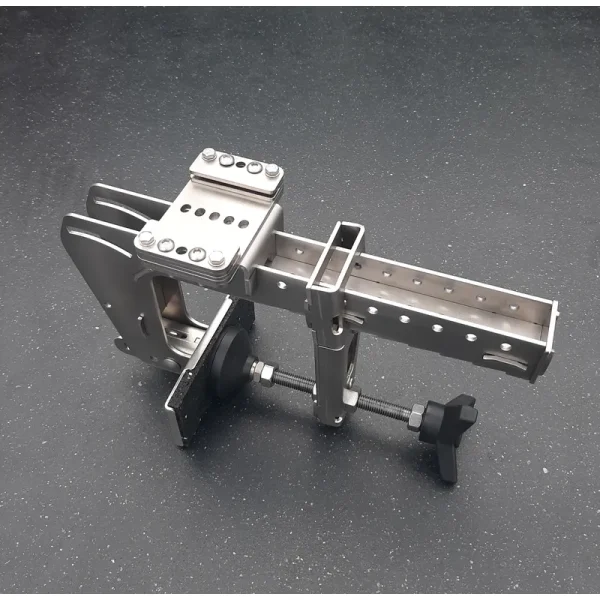 KED Klemmhalter 14cm Klemmweite für KedFlex Geberstange inkl.Montageplatte