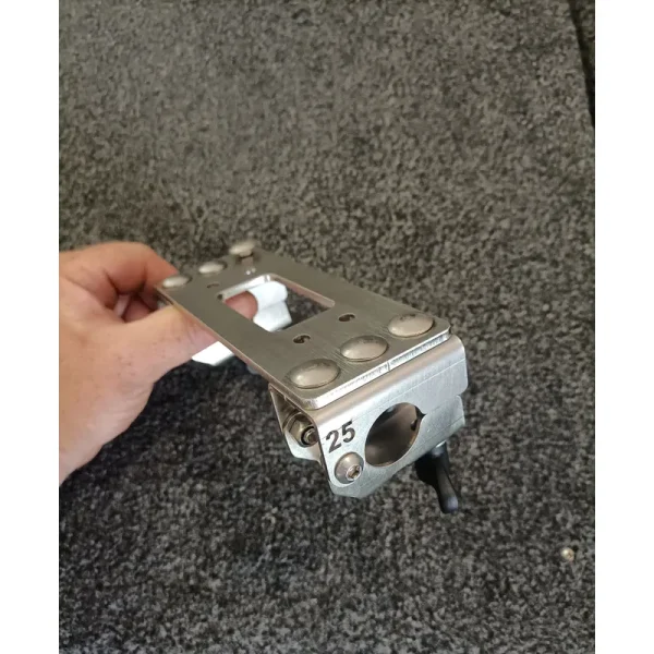 KED Relingadapter 25mm für KedFlex kurze Ausführung (Brema, Skylla)